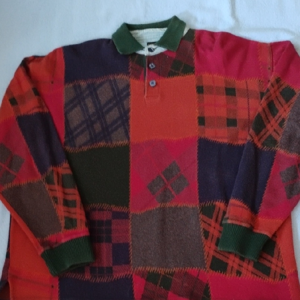 Structure Collared Men's Pullover